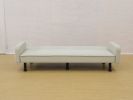 Light Grey Flannel Living Room Sofabed