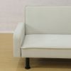 Light Grey Flannel Living Room Sofabed