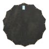 D40" Round Sunburst Wall Mirror with Gold Finish, Wall Decor Mirror for Entryway Bedroom Living Room