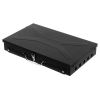 44*27*7cm Portable Square Charcoal Grill Black