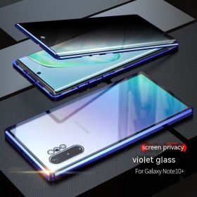 Double-sided HD Glass Magnetic King Magnetic Phone Case (Option: Blue HD Version-Samsung Note20ultra)