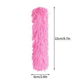Plush Cat Chew Toy Catnip Self-hi Bite Toys Strip Pillow (Option: S1pink)