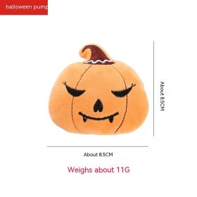 Halloween Catnip Plush Toy Funny (Option: Pumpkin)