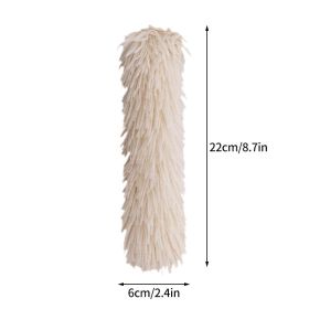 Plush Cat Chew Toy Catnip Self-hi Bite Toys Strip Pillow (Option: S1Beige)