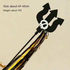 Lengthened Cat Teaser Bell Tassel (Option: Fork Halloween Cat Teaser-See Sku Chart)