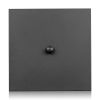 28-Inch Fire Table, 50000 BTU Gas Firepit with Volcanic Stone Black