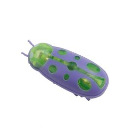 Pet Electronic Bug Dogs And Cats Toy (Option: Ladybug Purple Green-Pet Products)