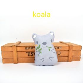 Pet Cat Toy Lifelike Printing Contains Catnip (Option: Koala)